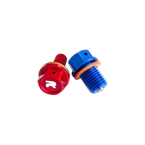 Bouchon de vidange magnétique Fantic 125 XE (21-25) rouge DS89.1006R