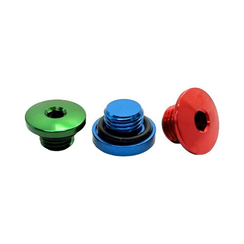 Bouchon de carter Fantic 250 XEF (21-25) bleu DS88.3007B