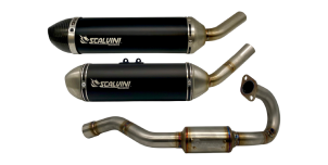 Échappements 125cc quatre temps Scalvini