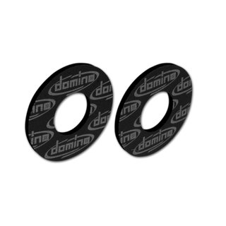 Paire de donuts pour poignées Domino noirs