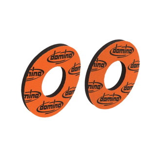 Paire de donuts pour poignées Domino orange