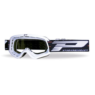 Masque Pro Grip CH Kid - Blanc écran transparent