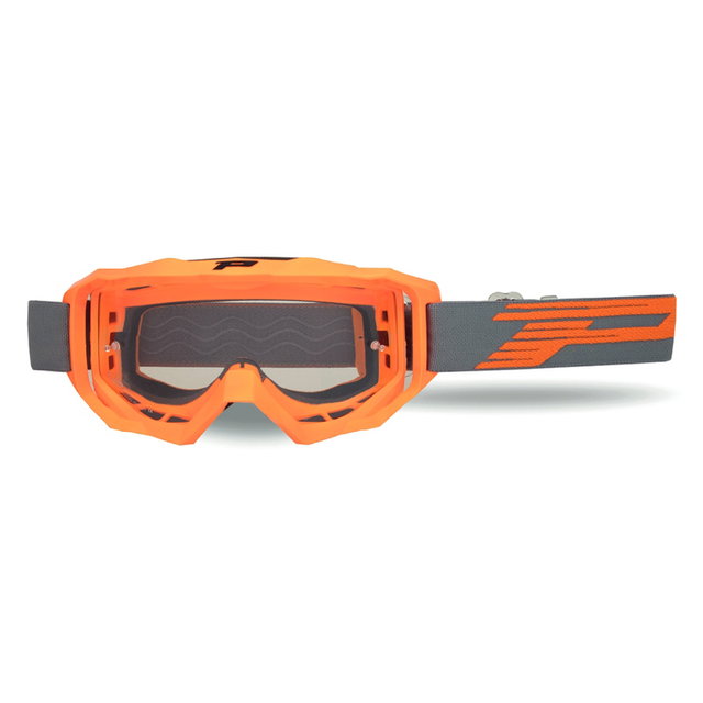 Masque Pro Grip Venom - Orange écran transparent 3200-166-TR