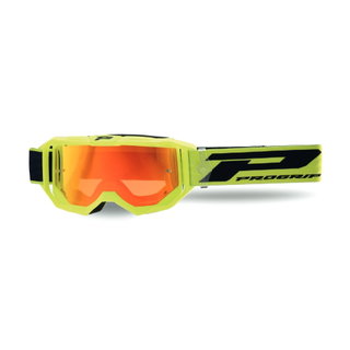 Masque Pro Grip Vision Go - Jaune écran miroir orange