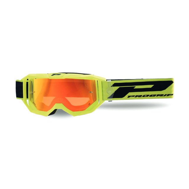 Masque Pro Grip Vision Go - Jaune écran miroir orange 3300-310-FL