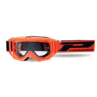 Masque Pro Grip Vision Go - Orange écran transparent