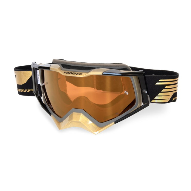 Masque Pro Grip Rapid - Gris Or Noir écran miroir or 3309-380-FL