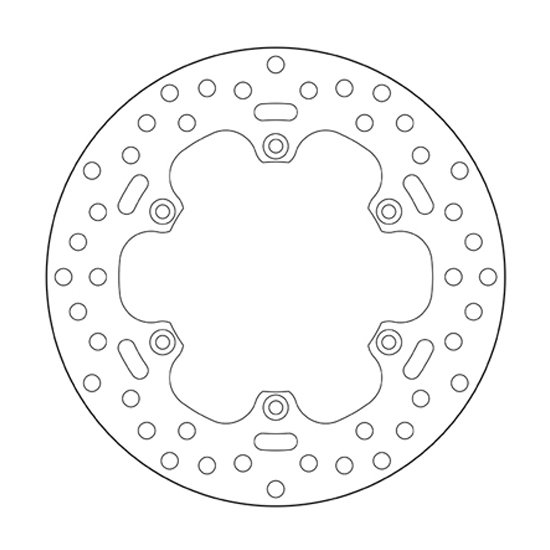 Disque de frein Brembo Serie Oro Gasgas 250 EC (21-25) arrière 68B40752