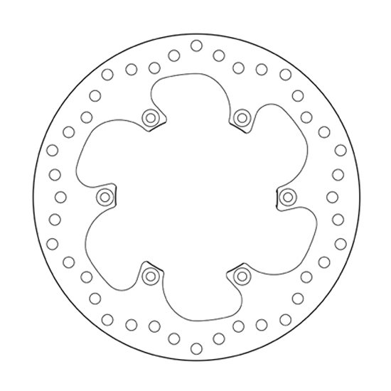 Disque de frein Brembo Serie Oro Suzuki RM 250 (06-12) arrière 68B40784