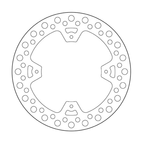 Disque de frein Brembo Serie Oro Honda CR 250 (02-07) arrière 68B40786