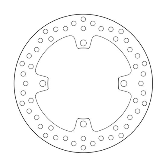 Disque de frein Brembo Serie Oro Suzuki RMZ 450 (05-25) arrière 68B40788