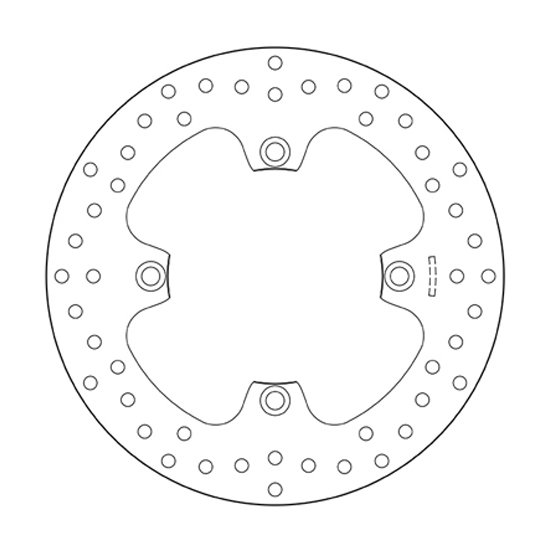 Disque de frein Brembo Serie Oro Beta RR 498 (12) arrière 68B40789