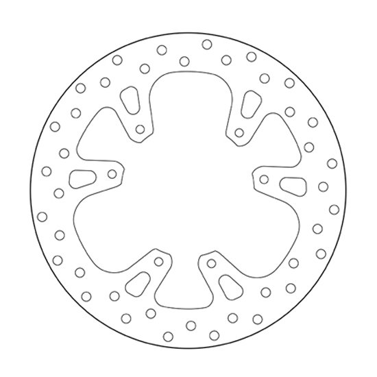 Disque de frein Brembo Serie Oro Honda CRF 450 X (05-16) avant 68B40796