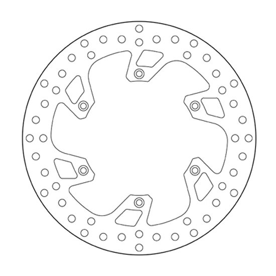 Disque de frein Brembo Serie Oro Beta RR 250 (13-25) avant 68B407B8