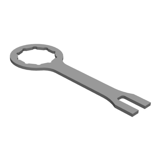 Clé spécifique pour fourches – Décagone 50 mm 72CH050001