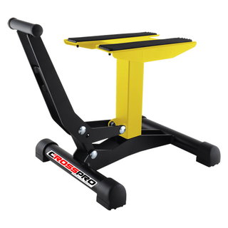 Béquille lève-moto CrossPro jaune