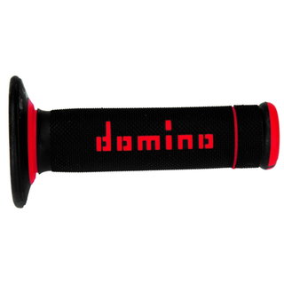 Paire de poignées Domino A020 - noir rouge