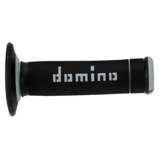 Paire de poignées Domino A020 - noir gris