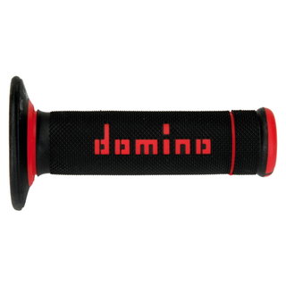 Paire de poignées Domino A190 X-Treme - noir rouge