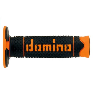 Paire de poignées Domino A260 - noir orange