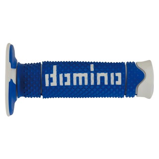 Paire de poignées Domino A260 - bleu blanc