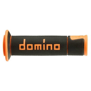 Paire de poignées Domino A450 - noir orange