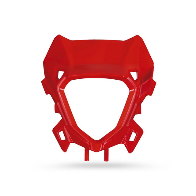 Plaque phare avant Beta RR 430 (25-26) rouge* BE02010-063