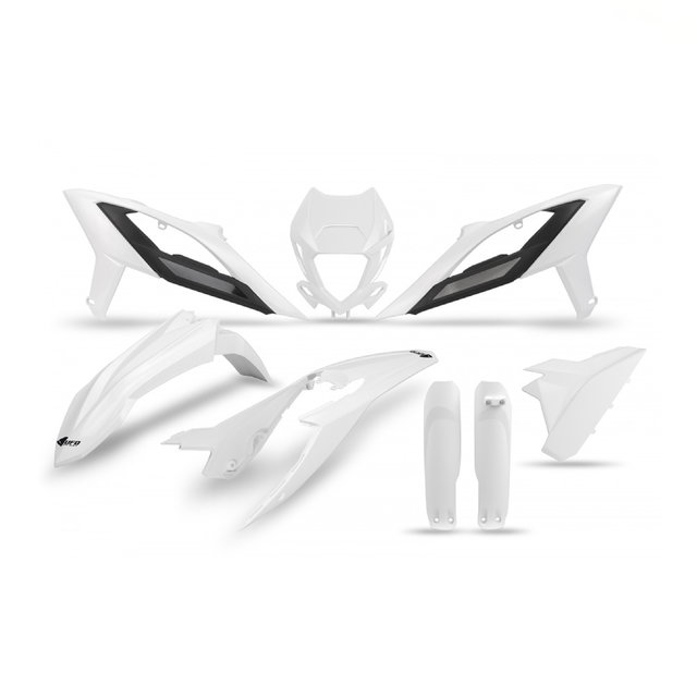 Kit plastiques Beta RR 430 (23-24) - couleur blanc BEKIT801F-043