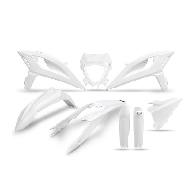 Kit plastiques Beta RR 350 (25-26) - couleur blanc BEKIT802F-043