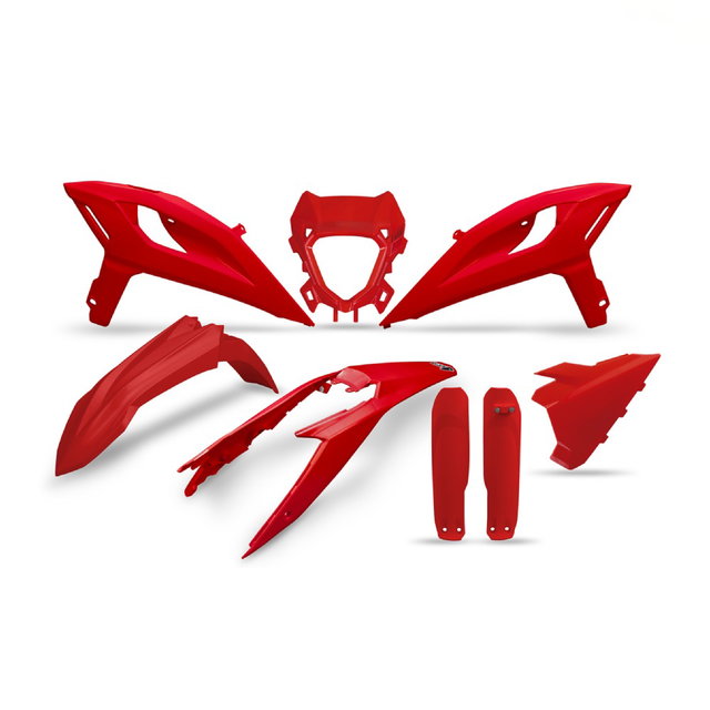 Kit plastiques Beta RR 200 (25-26) - couleur rouge BEKIT802F-063