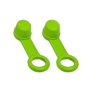 Paire de bouchons de liquide de frein verts Paire de bouchons de liquide de frein verts