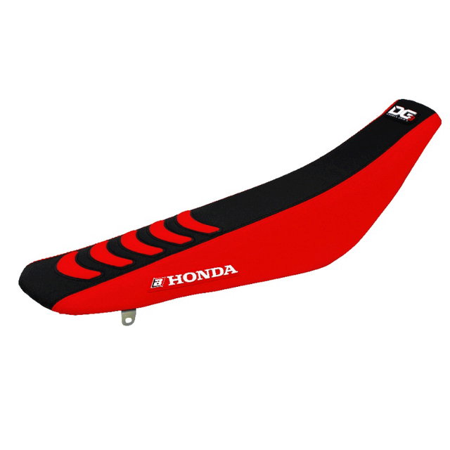 Housse de selle Blackbird Honda CRF 450 RX (17-20) DG3 noir e rouge BL-1148H