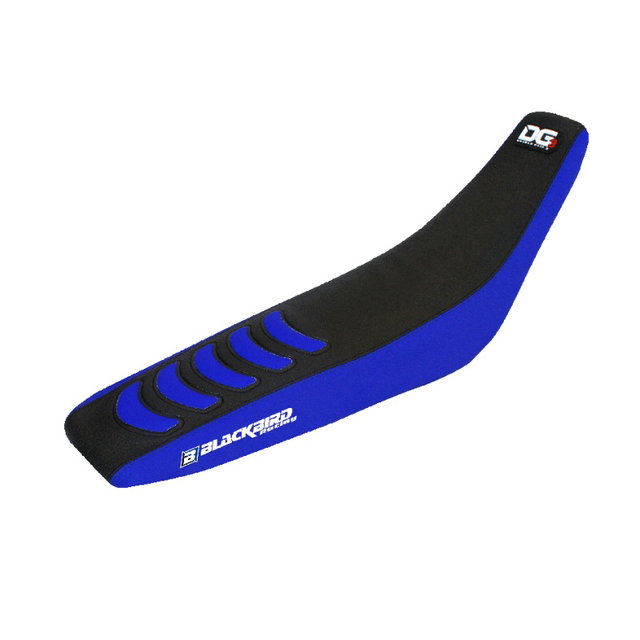 Housse de selle Blackbird Yamaha YZ 250 (02-21) DG3 noir e bleu BL-1230H