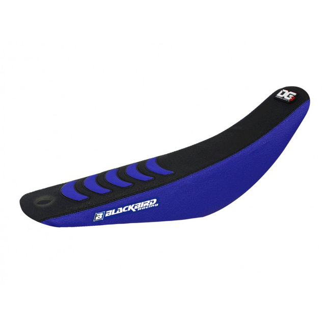 Housse de selle Blackbird Yamaha YZ 125 (22-25) DG3 noir e bleu BL-1251H