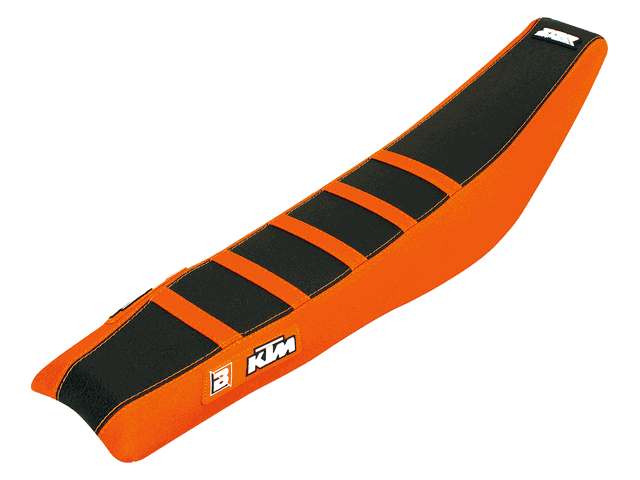 Housse de selle Blackbird KTM 150 SX (16-18) zebra noir e orange BL-1524Z