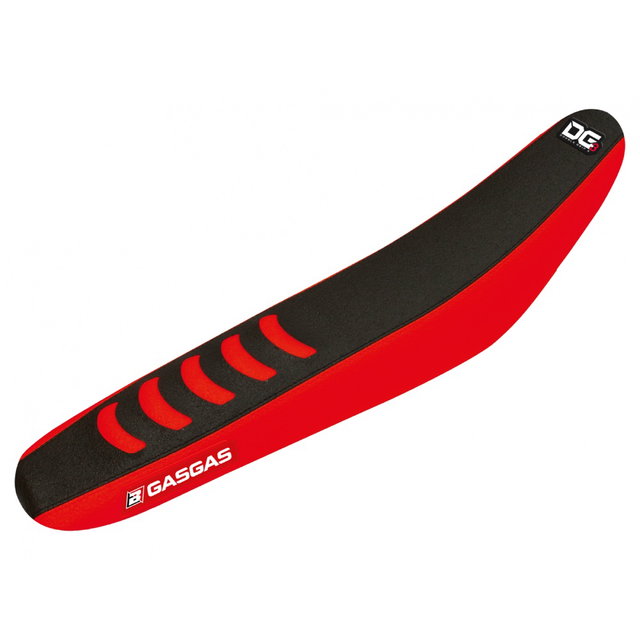 Housse de selle Blackbird Gasgas 250 MC (24-25) DG3 noir e rouge BL-1909H