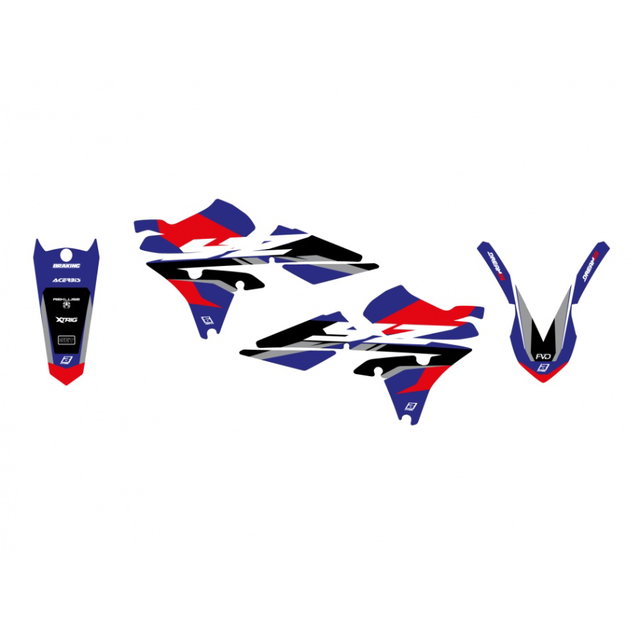 Kit de graphismes Yamaha YZ 450 F (14-17) Dream 5 BL-2243AB