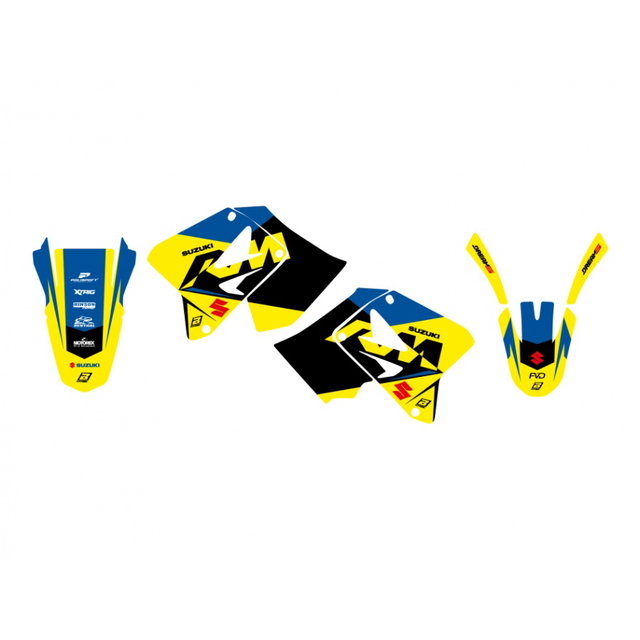 Kit de graphismes Suzuki RM 250 (01-12) Dream 5 BL-2318AB