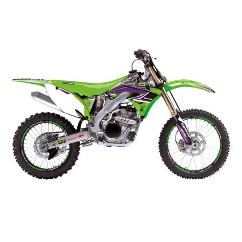 Kit de graphismes Kawasaki KX 250 F (09-12) Dream 5 BL-2418AB