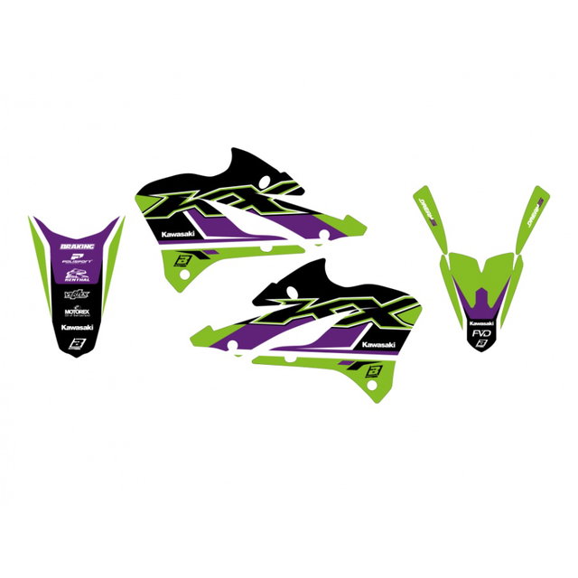 Kit de graphismes Kawasaki KX 85 (22-25) Dream 5 BL-2426AB