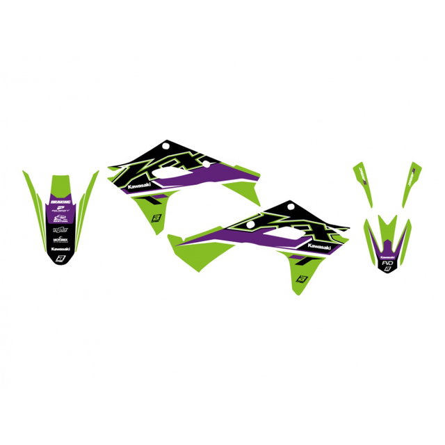 Kit de graphismes Kawasaki KX 250 F (25) Dream 5 BL-2428AB