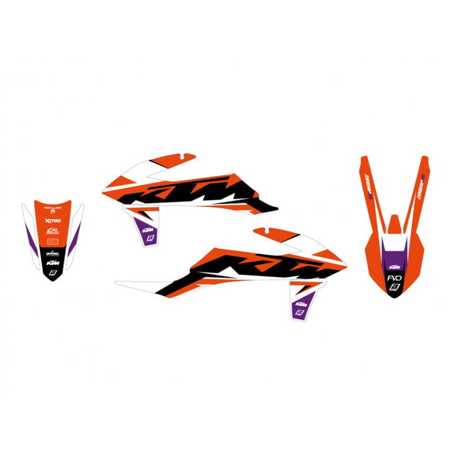 Kit de graphismes KTM 125 SX (19-22) Dream 5 BL-2547AB
