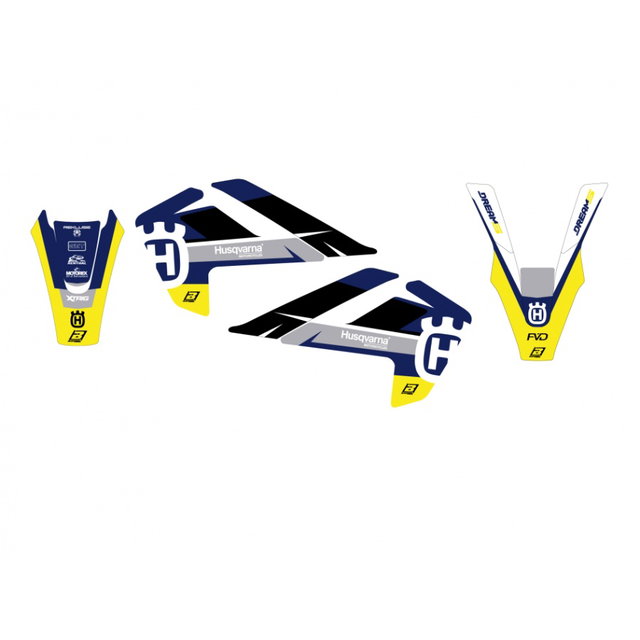 Kit de graphismes Husqvarna 85 TC (18-24) Dream 5 BL-2614AB