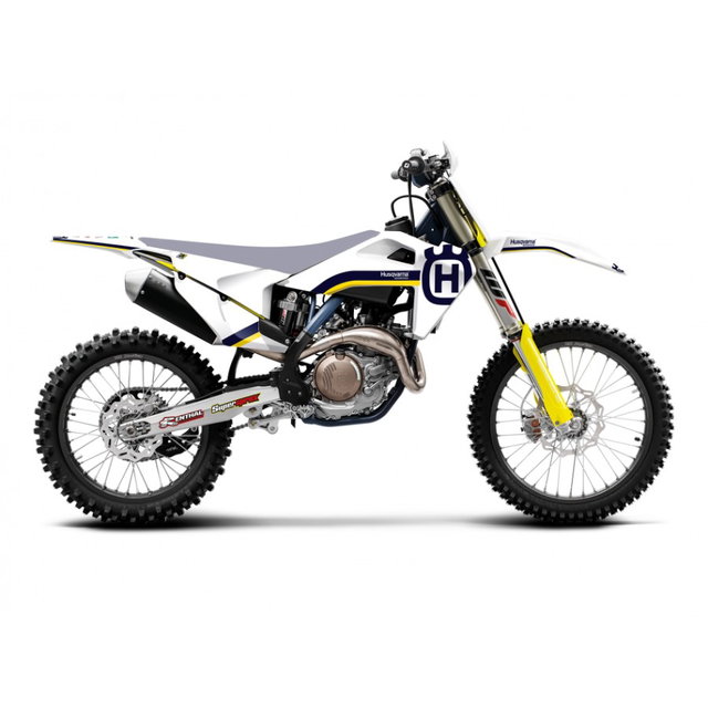 Kit de graphismes Husqvarna 250 TC (19-22) Retro BL-2615AA