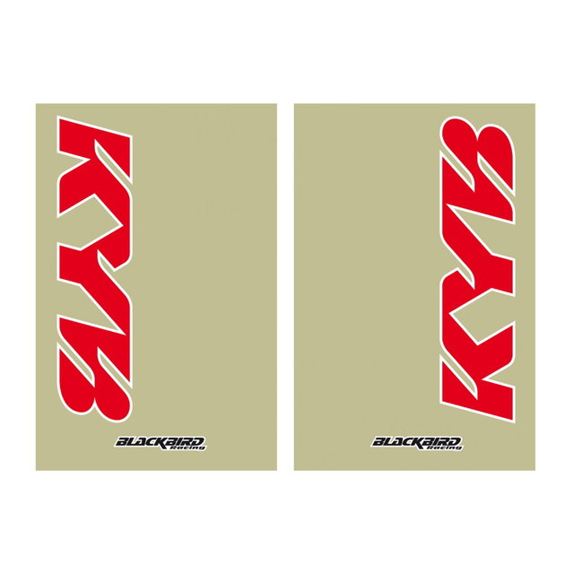 Kit autocollants fourreaux Kayaba fond transparent BL-5045K