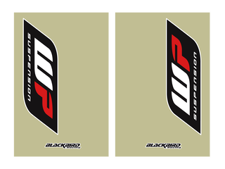 Kit autocollants fourreaux WP fond transparent