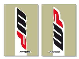 Kit autocollants fourreaux WP 2017 fond transparent