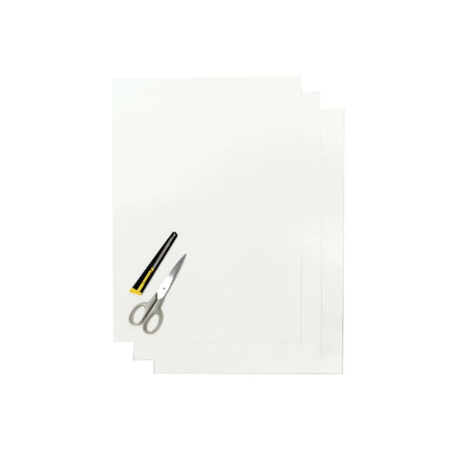 Feuilles adhésives Crystall blancs BL-5051/10