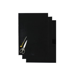 Feuilles adhésives Crystall noirs