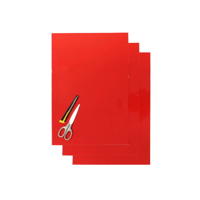 Feuilles adhésives Crystall rouges BL-5051/60